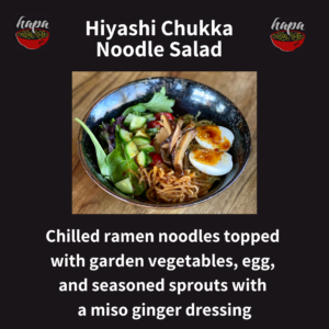 Hiyashi Chukka Noodle Salad