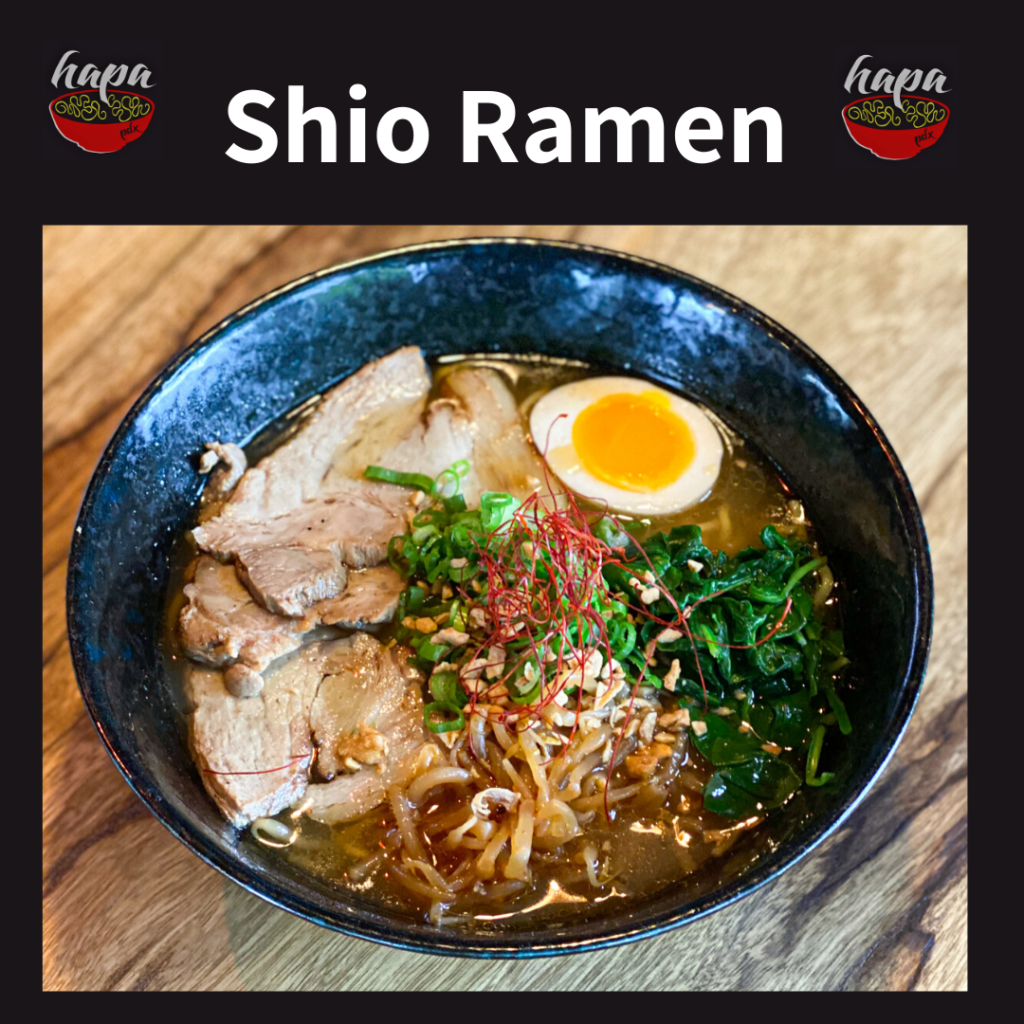 Shio Ramen - Hapa PDX Summer 2020 Menu Highlight Video #2